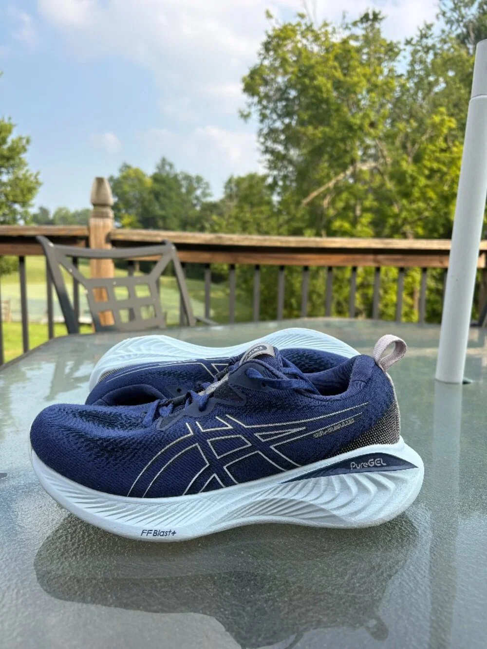 Asics Gel Cumulus 25 Indigo Blue - Size 8 Women's PureGEL FF Blast (1011B621-40)